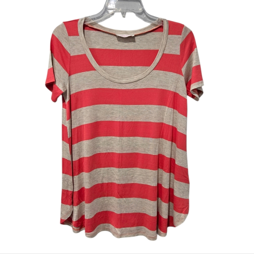 Peach Love California Striped T-shirt